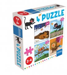 PUZZLE Z KOTEM