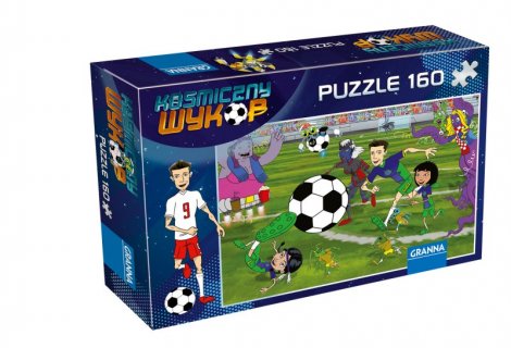 KOSMICZNY WYKOP PUZZLE 160 elementów